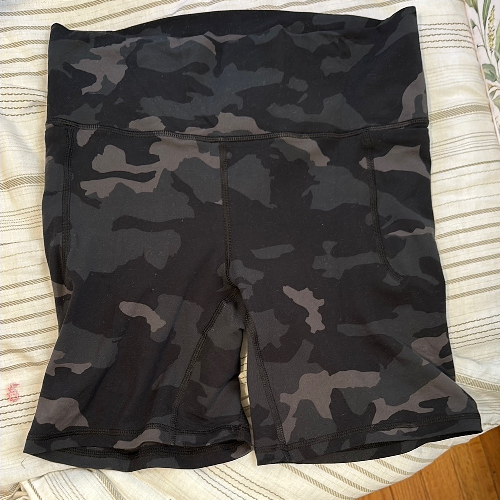 Black Camo Women's Shorts